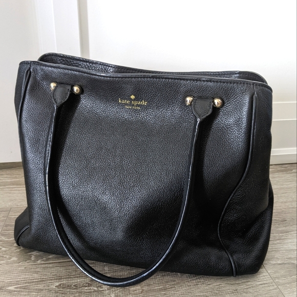 kate spade Handbags - Kate Spade New York Black Leather Bag